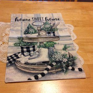 Garden Flag Farmhouse Rustic Christmas